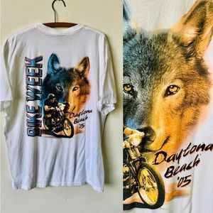 Vintage Bike Week Y2K Daytona Beach Florida Shirt